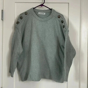 Mint green oversized sweater